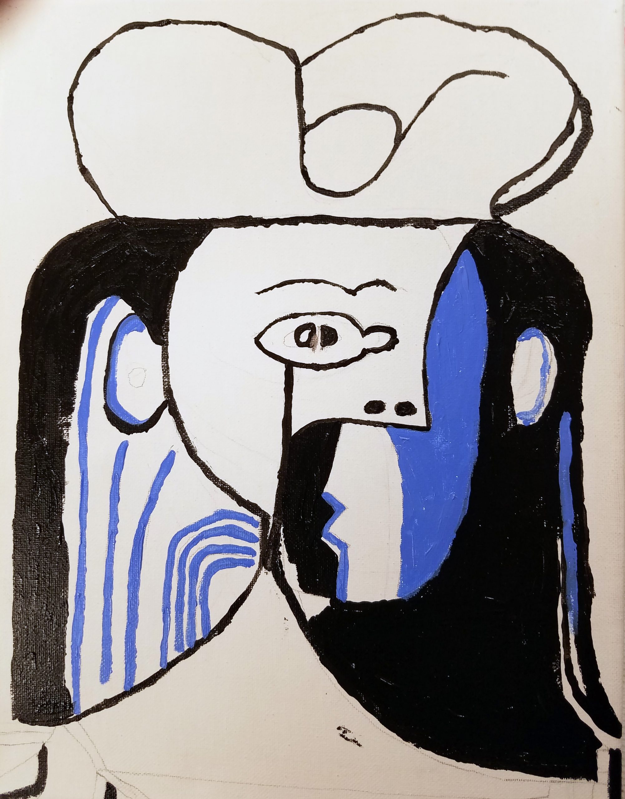 60 – Head of a Seated Woman
