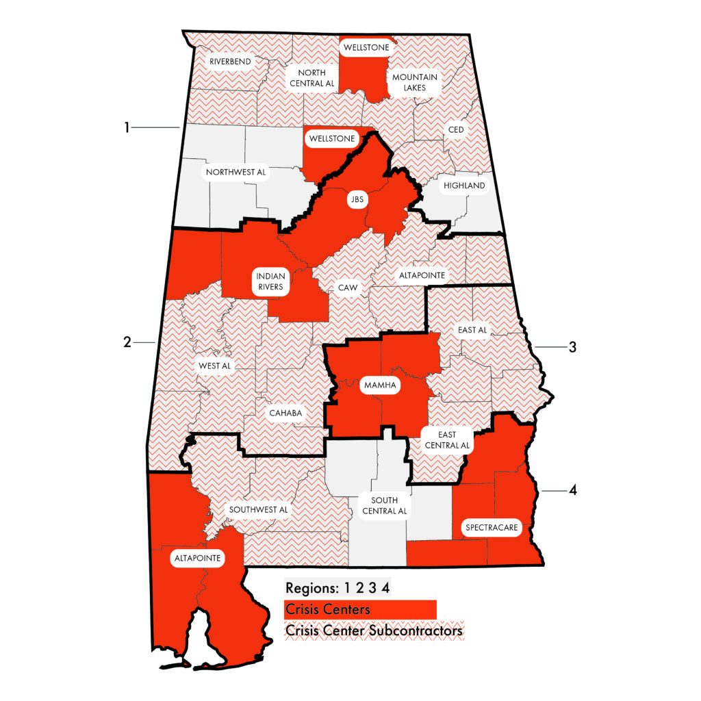 Crisis Centers – Alabama Department Of Mental Health