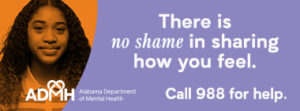 There is no shame in sharing how you feel. Call 988 for help.