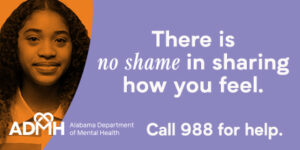 There is no shame in sharing how you feel. Call 988 for help.