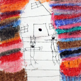 Haunted House with Scary Monster inside