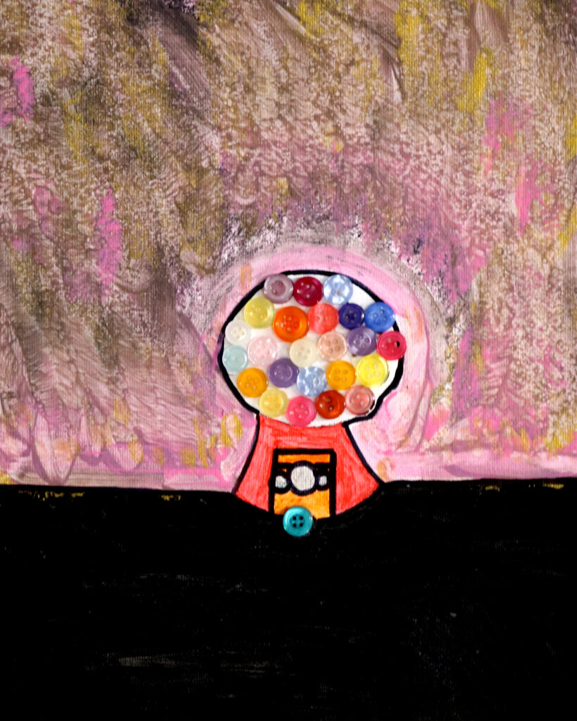a gumball machine