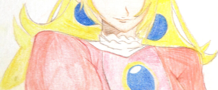 a portrait of Princess Peach