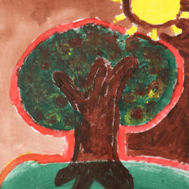 Tree Polka Dot Apple Grow