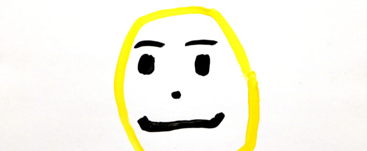 a smiley face