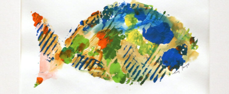 a colorful fish