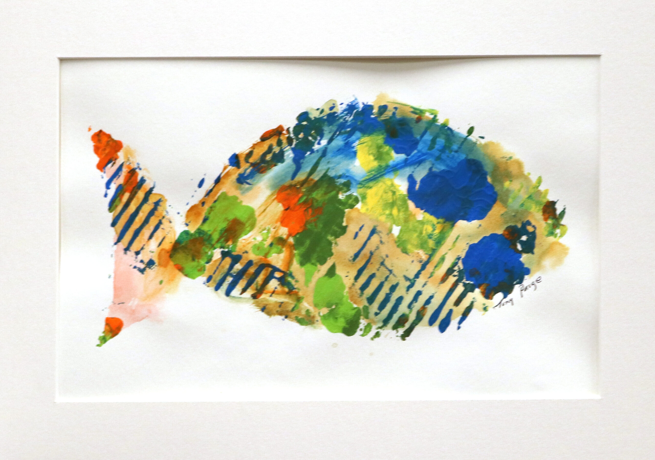 a colorful fish